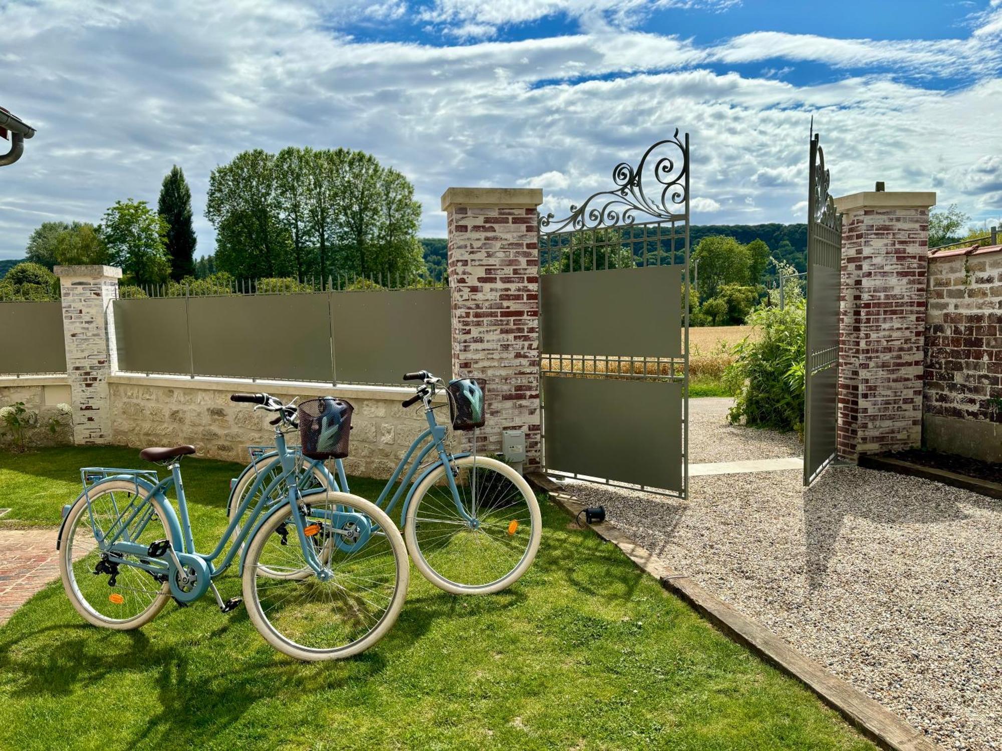La Petite Maison De Giverny - Privatisation Gite De Charme 5 Etoiles Au Coeur Du Village - 3 Chambres Exteriör bild