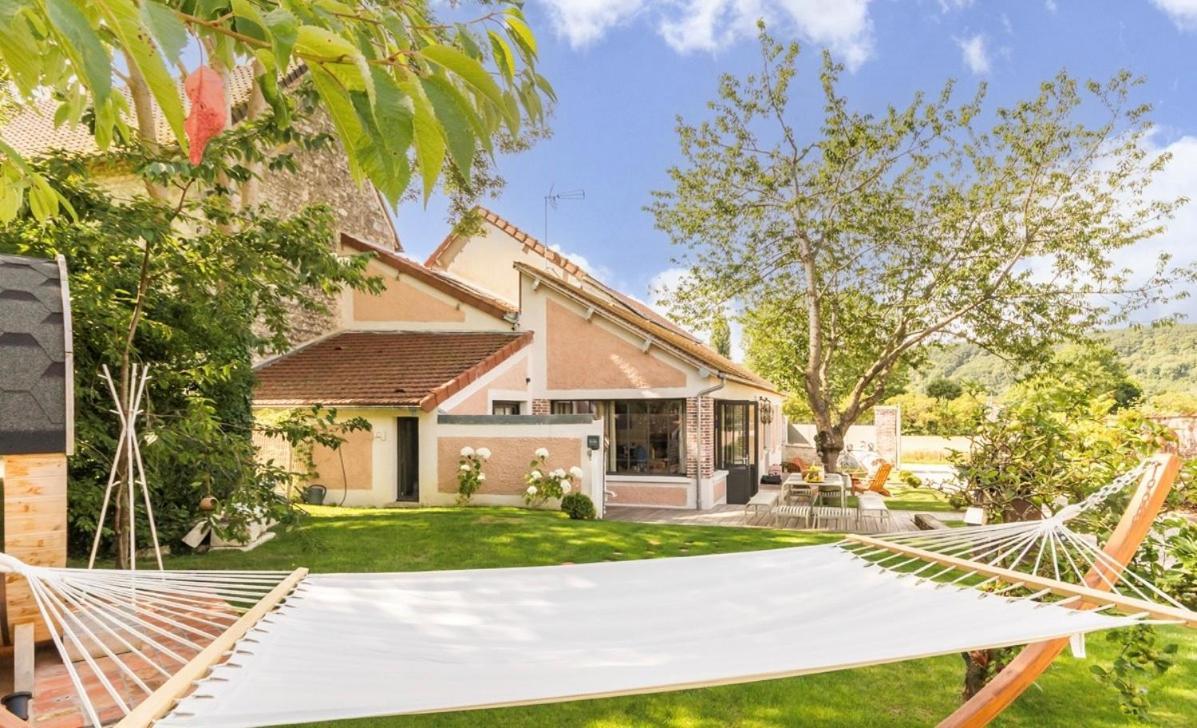 La Petite Maison De Giverny - Privatisation Gite De Charme 5 Etoiles Au Coeur Du Village - 3 Chambres Exteriör bild